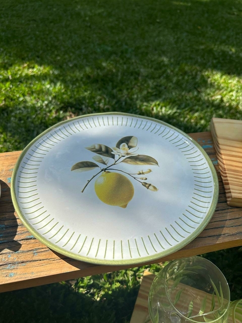 Prato raso limão siciliano LAVIE (6 unidades)