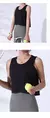 Mulheres camuflagem corrida colete de fitness colheita topo sem mangas malha yog na internet