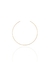 Choker Circular Aro fino Banhado em Ouro 18k (CK0021) - comprar online