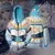 Kawaii anime hatsune miku personagens de anime inverno 3d impresso zíper cardig