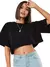 Blusa de algodão manga curta - loja online