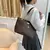 Nova presbiopia bolsa textura de couro macio grande capacidade bolsa feminina co