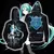 Kawaii anime hatsune miku personagens de anime inverno 3d impresso zíper cardig - comprar online
