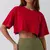 Blusa de algodão manga curta - comprar online