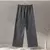 Imagem do Mulheres Pant Ternos Vintage O-pescoço Zipper Bomber Casacos de cintura alta Ca