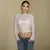 Dulzura manga moletom transparente renda colheita top sólido sexy bodycon camis na internet