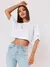 Blusa de algodão manga curta - comprar online