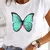 Amor coração impressão verão feminino t camisa menina o pescoço engraçado