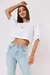 Blusa de algodão manga curta - comprar online