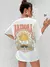 Arizona cenário impresso camiseta feminina harajuku personalidade camiseta moda - Stella