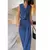 Casual sem mangas terno conjunto senhora do escritório primavera verão elegant - loja online