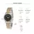 Novo luxo requintado feminino relógio de quartzo negócios moda casual redondo - comprar online