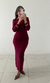 Vestido Canelado Costas Abertas Leona na internet