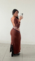 Vestido Canelado Costas Abertas Leona - comprar online