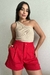 Short Alfaiataria Vermelho Tereza - comprar online
