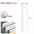 Luz noturna led sensor de movimento 20/30/40/60cm, sem fio, usb, luz noturna, gu na internet