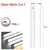 Luz noturna led sensor de movimento 20/30/40/60cm, sem fio, usb, luz noturna, gu