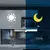 Luz noturna led sensor de movimento 20/30/40/60cm, sem fio, usb, luz noturna, gu - loja online