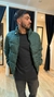 Campera Inflable Dusty Verde Ingles