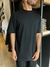 Remera Over Basica Negra - comprar online