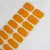 Stickers de gel - Liso naranja - comprar en línea