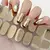 Stickers de esmalte - Metalico espejo dorado - comprar en línea