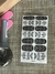 Stickers de esmalte - Flores en Blanco y Negro 4 - comprar en línea