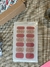 Stickers de esmalte - Brillantes 20 (rojo rosado y dorado) - comprar en línea