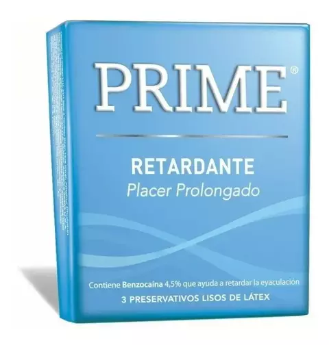 Preservativo Prime Retardante Placer Prolongado X3