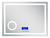 Espejo Bluetooth Luz Led Desempañador Baño Rectangula 80x60 - comprar online