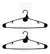 Perchas Plasticas X1 Negras Reforzadas Calidad Premium Life - comprar online