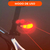 Imagen de Linterna Luz Led Laser Bicicleta Inalambrica Trasera Bateria