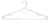 Perchas Acrilico Plastico Transparente Reforzada 10u Life Hd - Life H&D