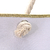 Canasto Playero Bolso Cartera Blanco Con Dorado Cierre Playa - Life H&D