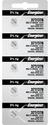 5 X Pilas 377 Sr626 Energizer Pilas Botón 1.55v Reloj Relojería - comprar online