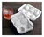 Cubetera Silicona 6 Hielos Redondos Bebidas Whisky Blanco Color Banco - comprar online