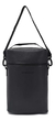 Bolso Matero Wanderlust Cuero Reforzado Viaje Bandolero Color Negro