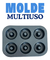 Molde X6 Mini Donas Repostería Antiadherente Horno Flanera - comprar online
