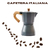 Cafetera Aluminio Blanco Negro Gris Estilo Italiana 12 Tazas en internet
