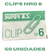 Clip No6 Para Oficina X50u. Clips Ganchitos Hojas Gancho - comprar online