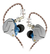 Auriculares In-ear Kz Zsn Pro Standard Azul Sin Microfono - comprar online