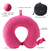 Almohada De Viaje Viscoelastica Inteligente Memory Foam Rosa - comprar online