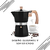 Cafetera Aluminio Blanco Negro Gris Estilo Italiana 12 Tazas - tienda online