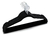 Perchas Terciopelo Pack De 10 Negras Elegante Armario - comprar online