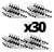 Perchas Plasticas X1 Negras Reforzadas Calidad Premium Life - tienda online