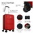 Valija De Mano Viaje Cabina 10kg 20p 8 Ruedas 360° Rigida - comprar online