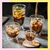 Vaso De Vidrio Doble Pared Taza Sin Asa Caliente Frio 80ml Color Transparente - comprar online