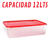 Taper Contenedor Hermético Rectangular Plástico 12 Lt C/tapa - tienda online