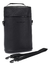 Bolso Matero Wanderlust Cuero Reforzado Viaje Bandolero Color Negro - comprar online