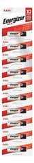 Pack 10 X Pilas Aaa Energizer Pila Triple A Alcalina 1.5ve92
